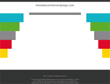 Tablet Screenshot of homedecorinteriordesign.com